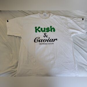 Crooks & Castles Classic White Tee RARE!!!